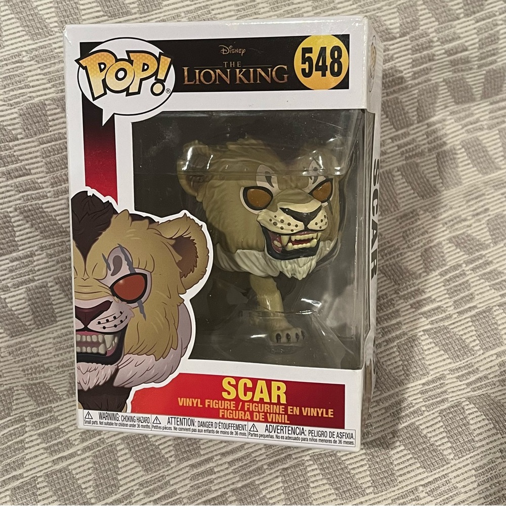 Funko Pop! Disney: Lion King Live Action - Scar Vinyl Figure #548